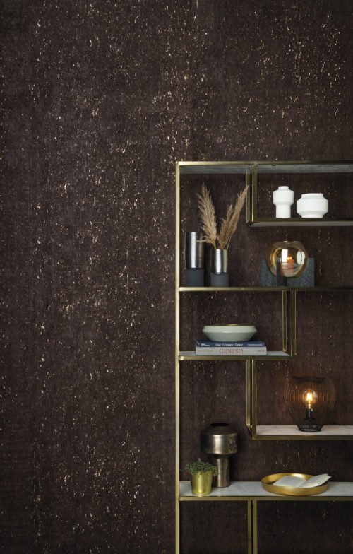 Khatam: bringing adorned nature into your home. In this decor we see the matt charcoal KHA15 in all it's glory with nice accessories by Dôme Deco.