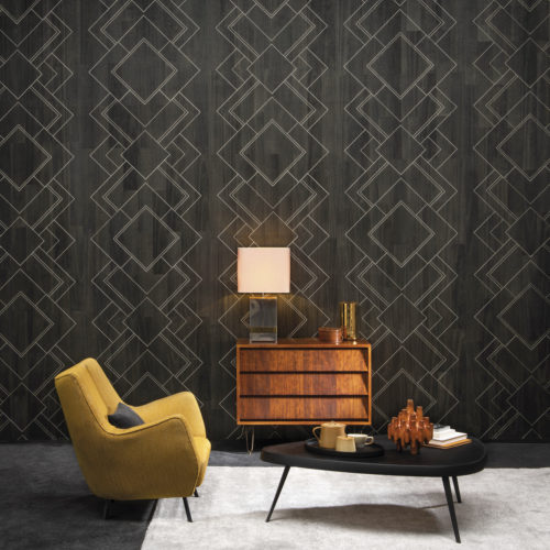 Exquisite craftsmanship creates stunning designs: the Omexco Sycamore collection. We imagine shapes and we inlay each piece by hand. Elegant and timeless. In this picture chic and contemporary, geometric mosaics seduce with their vibrancy. The Villa Empain design: a modern twist to art deco.